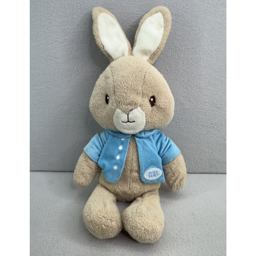 Peter Rabbit Plush 19in Sitting Beatrix Potter Stuffed Animal Toy